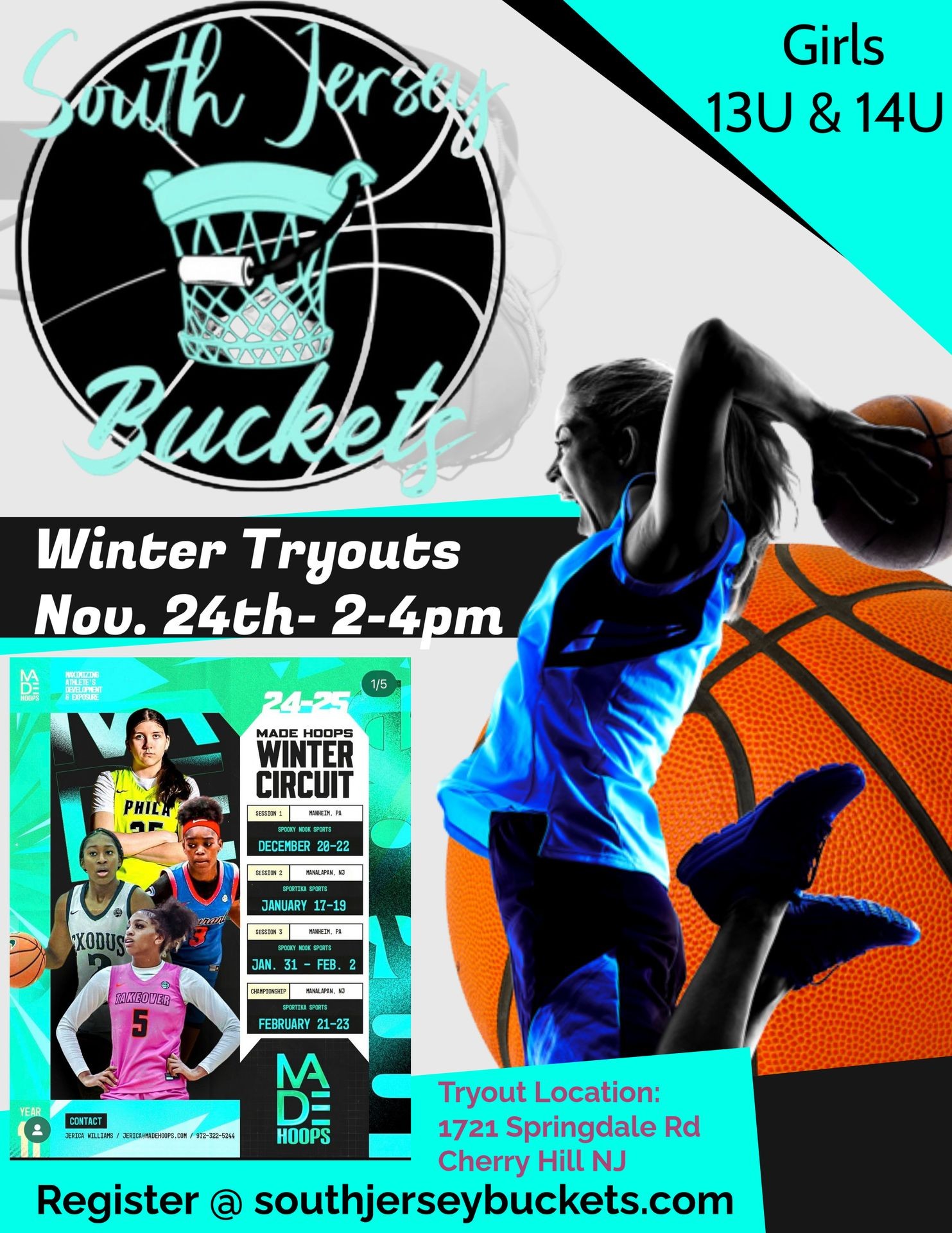 Girls Winter Made Hoops Circuit Teams