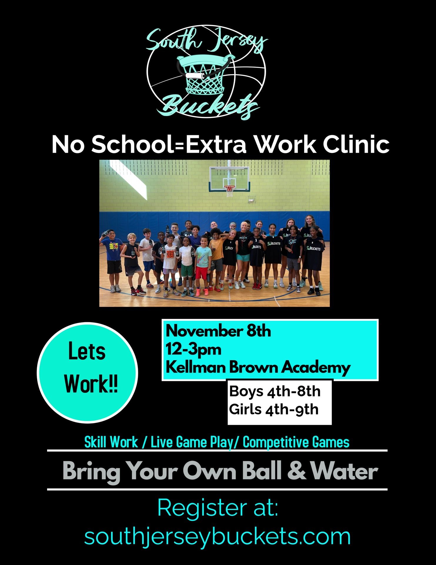 No School=Extra Work Clinic